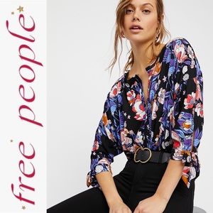 FREE PEOPLE KEEPIN’ ON DOLMAN STYLE HIGH LOW BLOUSE